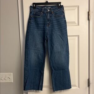 Old Navy High Rise Wide Leg Jeans